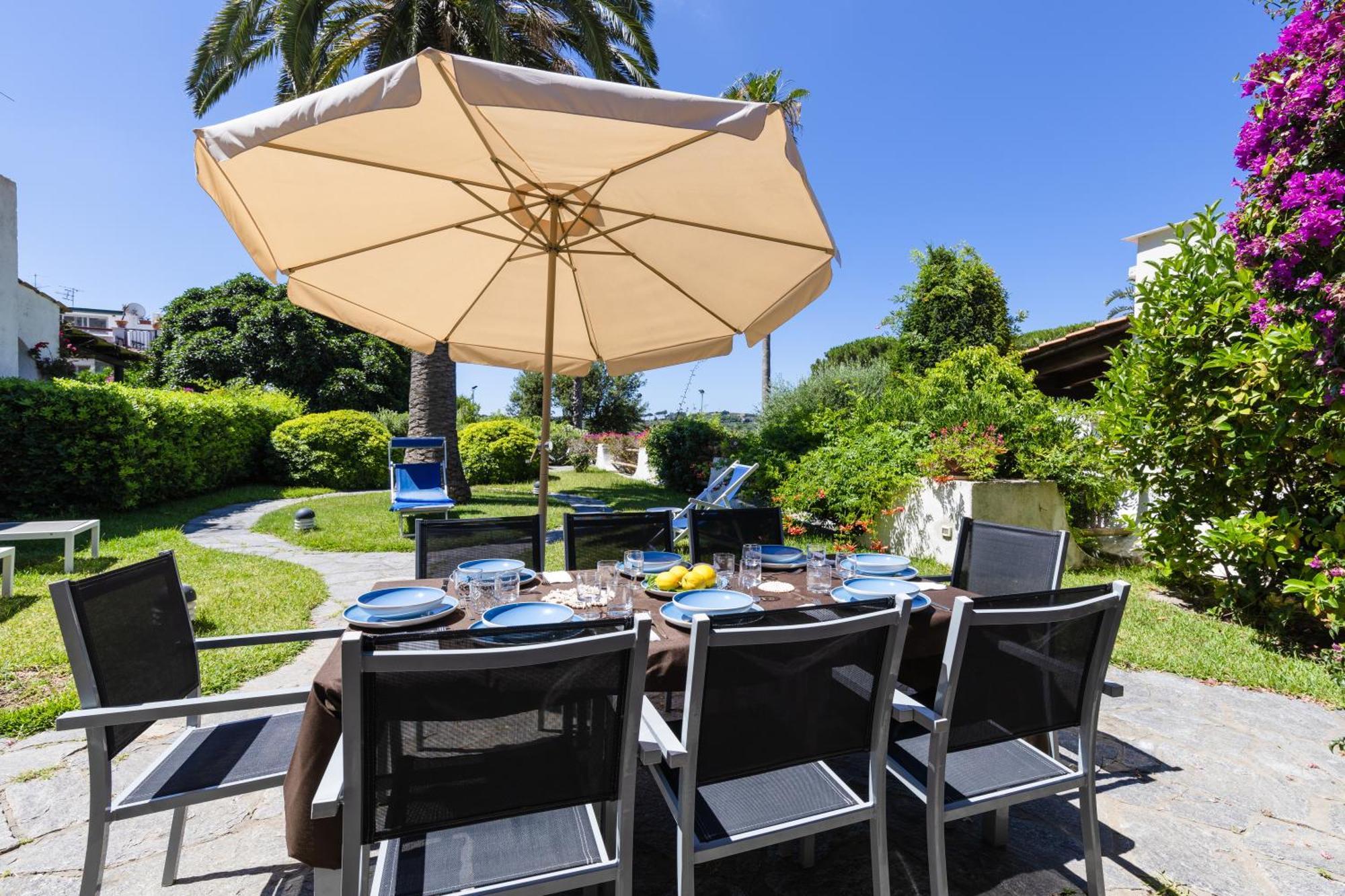Villetta Con Giardino Esclusivo Di 1000 Mq, Piscina, Tennis, Calcio, Bocce Forio di Ischia Exterior foto